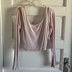 Long Sleeve Ribbed Top
